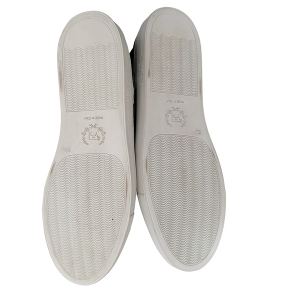 Del Toro Black Crocodile Embossed Chelsea Sneakers main image 5